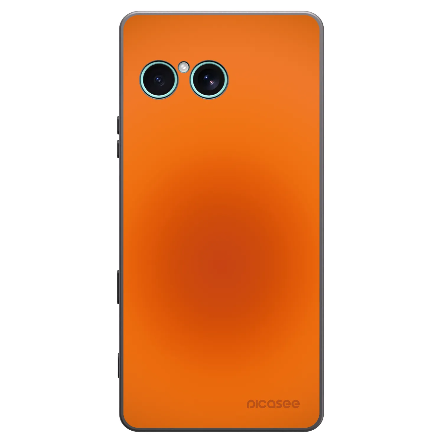 Picasee Μαύρη θήκη σιλικόνης για Sony Xperia 10 VII - Heat Core