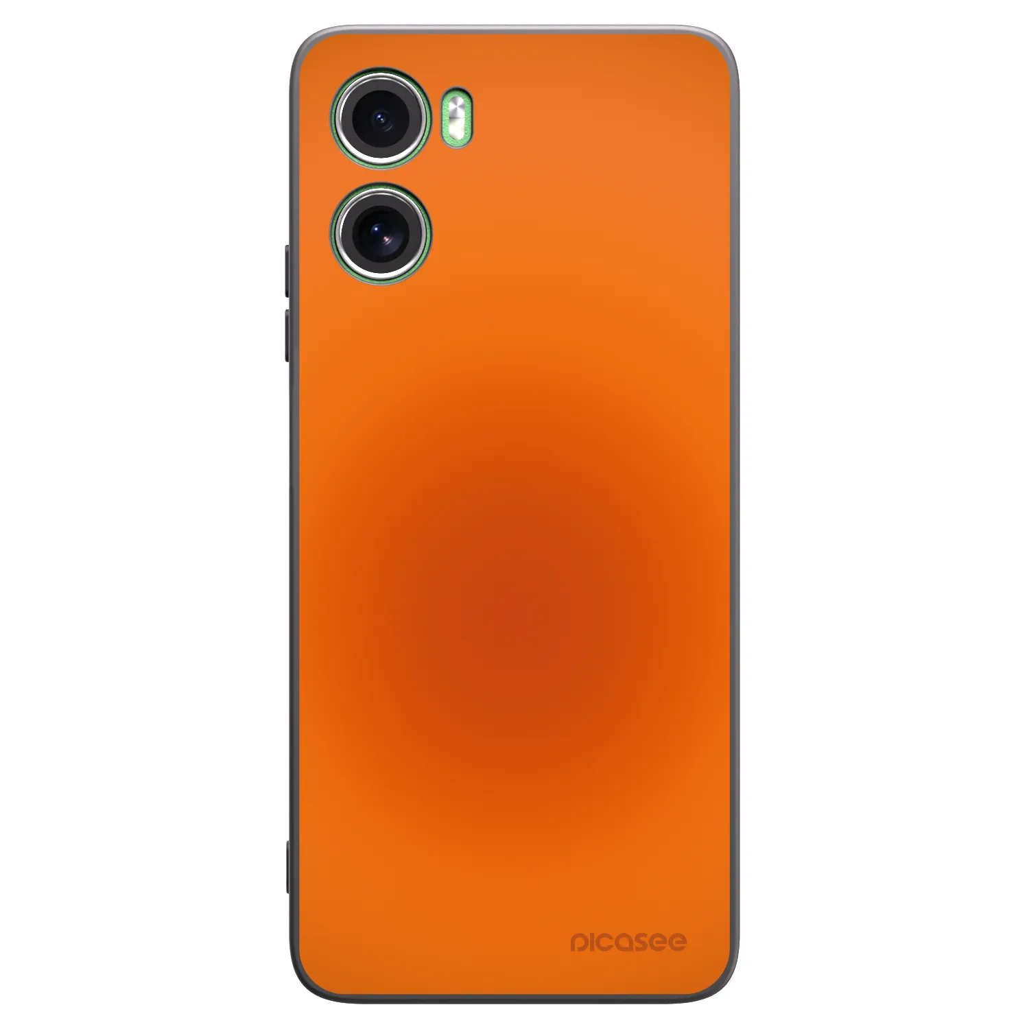 Picasee Μαύρη θήκη σιλικόνης για Motorola Moto G06 - Heat Core
