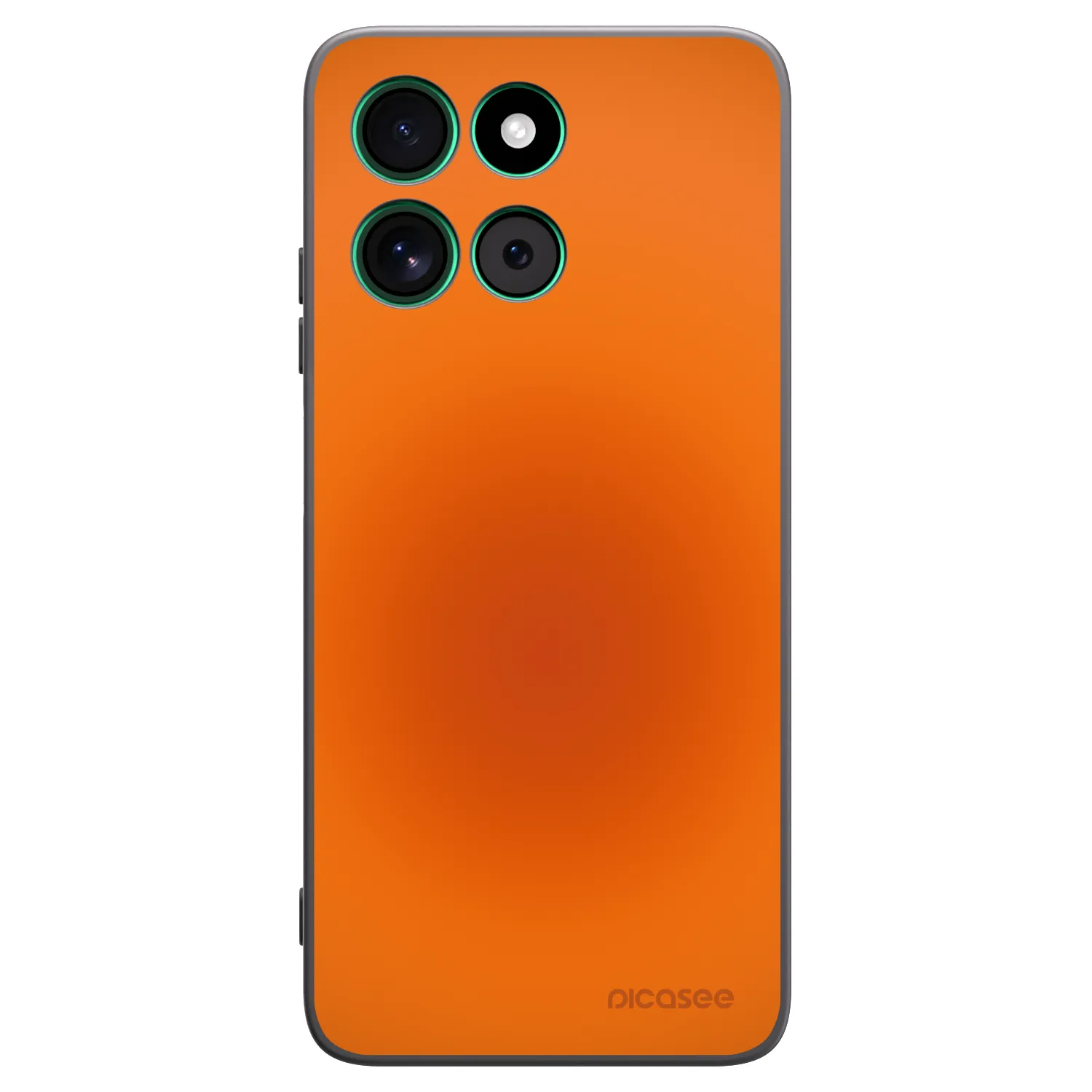 Picasee Μαύρη θήκη σιλικόνης για Motorola Moto G57 Power - Heat Core