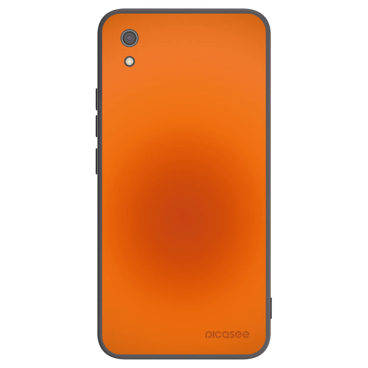 Picasee Μαύρη θήκη σιλικόνης για Xiaomi Redmi 7A - Heat Core