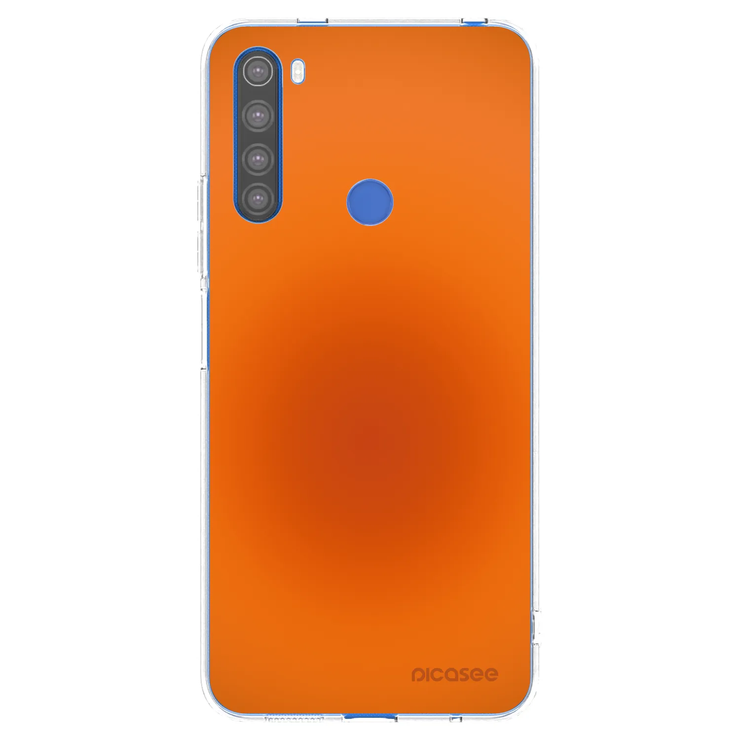 Picasee διαφανής θήκη σιλικόνης Xiaomi Redmi Note 8T - Heat Core