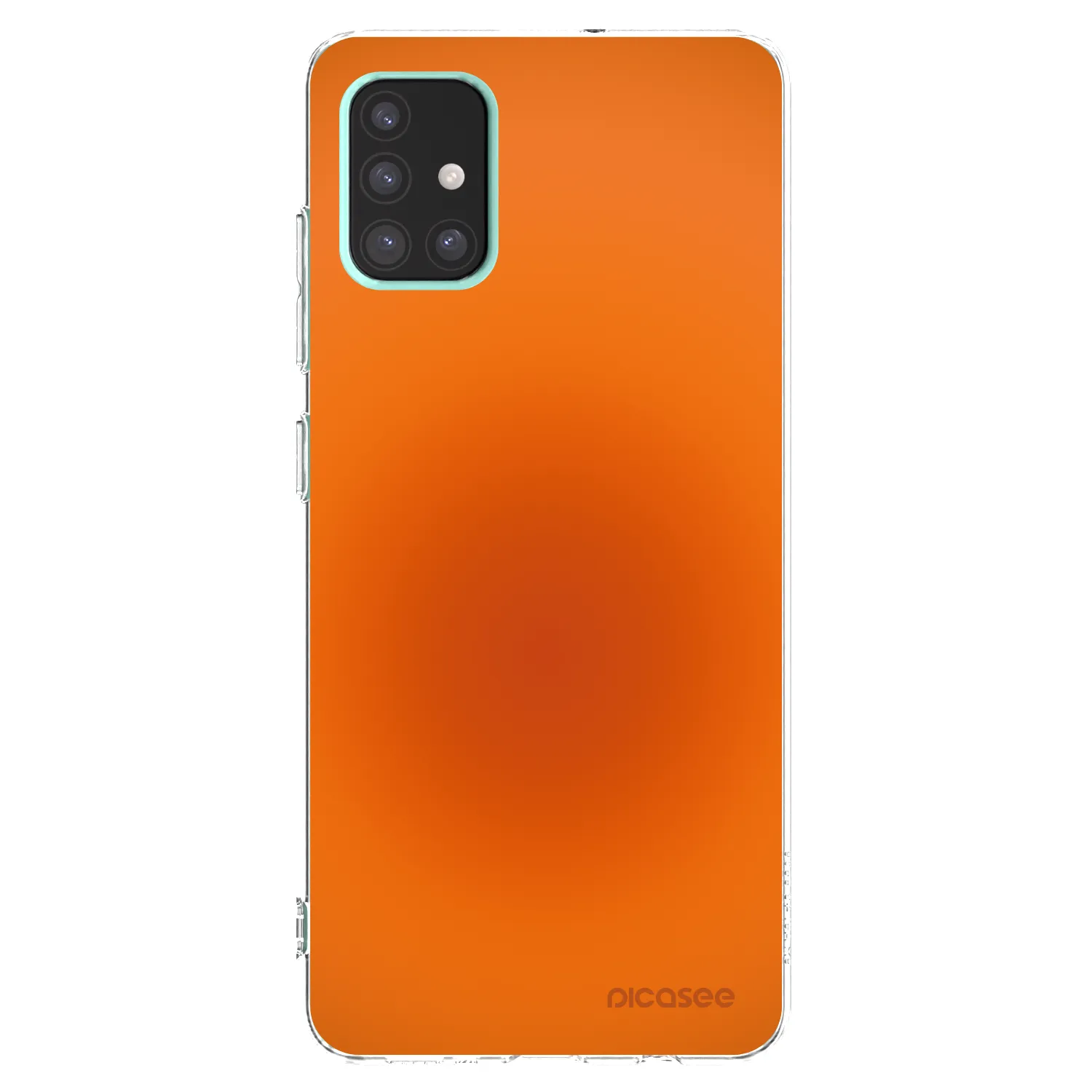 Picasee διαφανής θήκη σιλικόνης Samsung Galaxy A51 A515F - Heat Core