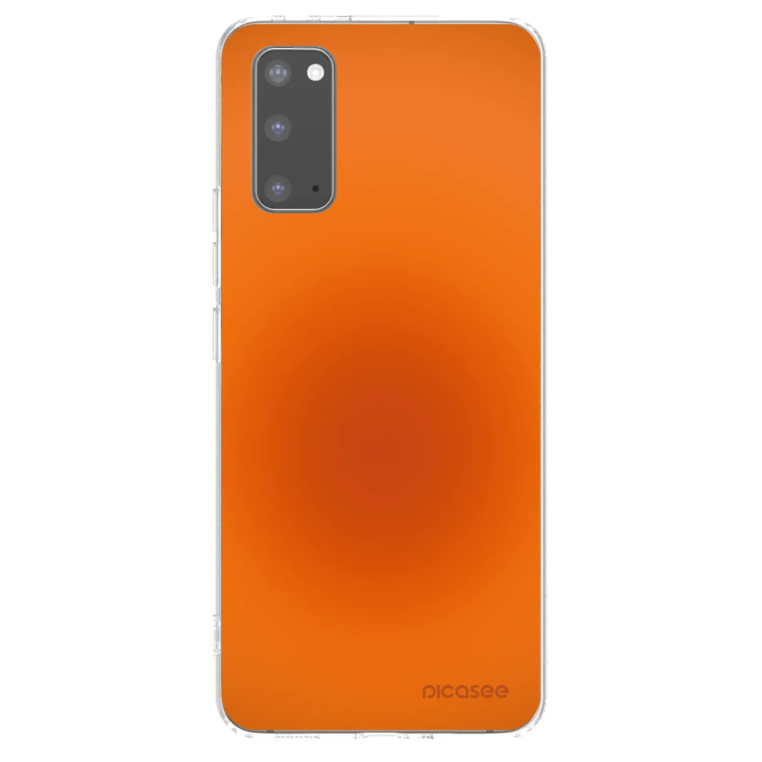 Picasee διαφανής θήκη σιλικόνης Samsung Galaxy S20 G980F - Heat Core