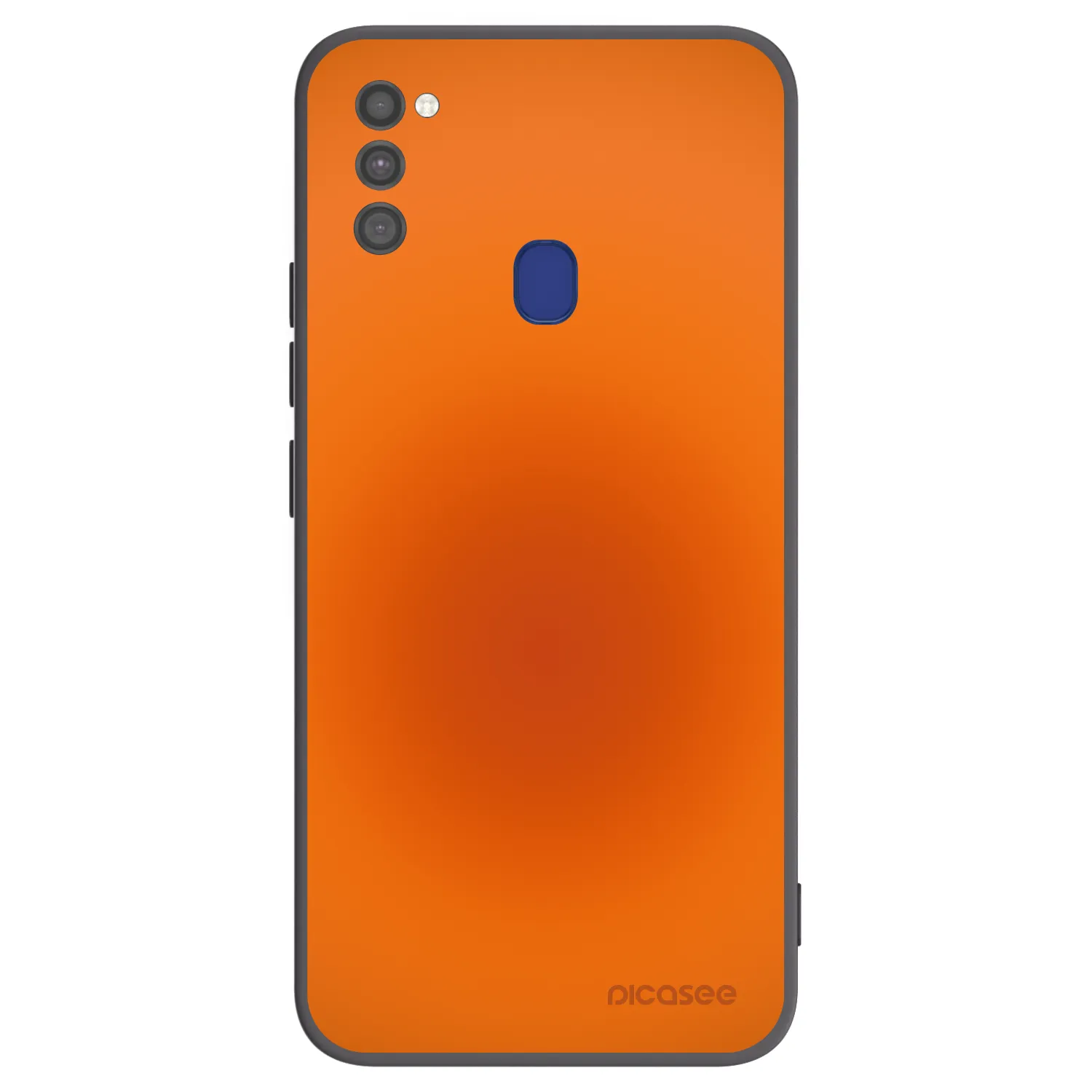 Picasee Μαύρη θήκη σιλικόνης για Samsung Galaxy M21 M215F - Heat Core