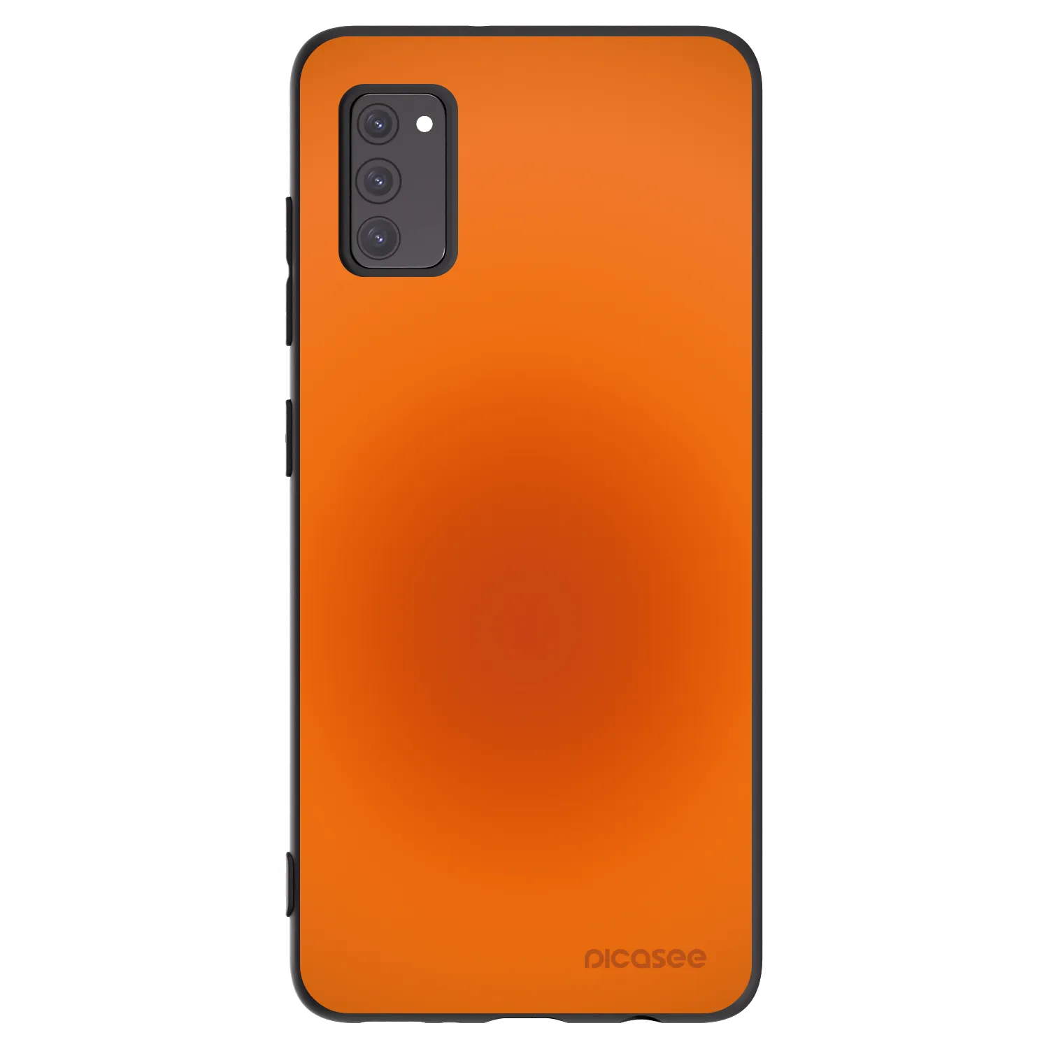 Picasee Μαύρη θήκη σιλικόνης για Samsung Galaxy A41 A415F - Heat Core