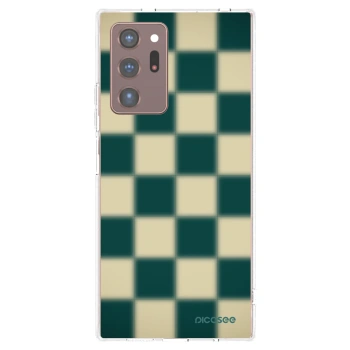Picasee διαφανής θήκη σιλικόνης Samsung Galaxy Note 20 Ultra - Shadow Chess