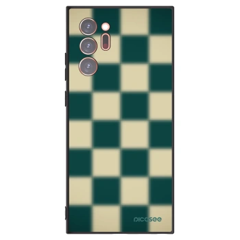 Picasee Μαύρη θήκη σιλικόνης για Samsung Galaxy Note 20 Ultra - Shadow Chess