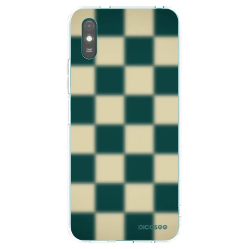 Picasee διαφανής θήκη σιλικόνης Xiaomi Redmi 9A - Shadow Chess