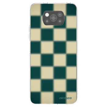 Picasee Μαύρη θήκη σιλικόνης για Xiaomi Poco X3 - Shadow Chess