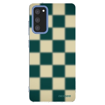 Picasee διαφανής θήκη σιλικόνης Samsung Galaxy S20 FE - Shadow Chess
