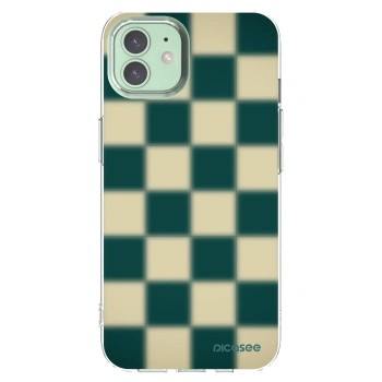 Picasee διαφανής θήκη σιλικόνης Apple iPhone 12 Pro - Shadow Chess