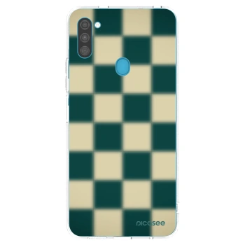 Picasee διαφανής θήκη σιλικόνης Samsung Galaxy M11 - Shadow Chess