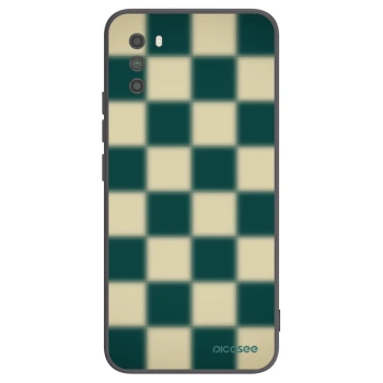 Picasee Μαύρη θήκη σιλικόνης για Xiaomi Poco M3 - Shadow Chess