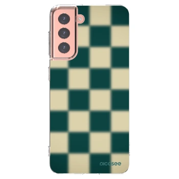 Picasee διαφανής θήκη σιλικόνης Samsung Galaxy S21 5G G991B - Shadow Chess