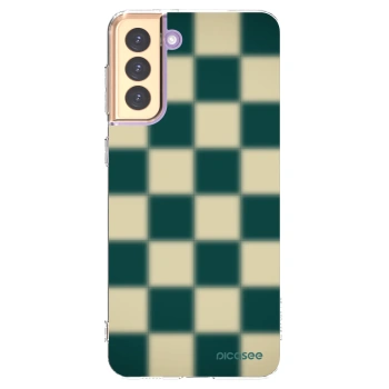 Picasee διαφανής θήκη σιλικόνης Samsung Galaxy S21+ 5G G996F - Shadow Chess