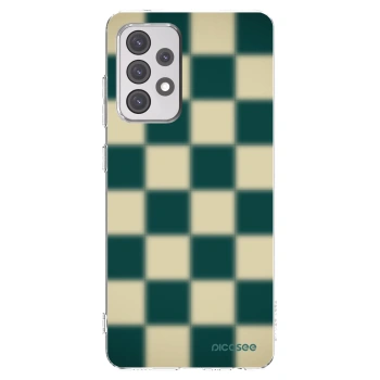 Picasee διαφανής θήκη σιλικόνης Samsung Galaxy A52 5G A525F - Shadow Chess