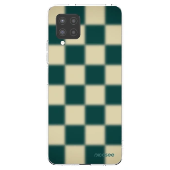 Picasee διαφανής θήκη σιλικόνης Samsung Galaxy A42 A426B - Shadow Chess