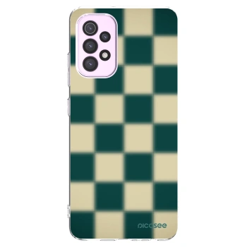 Picasee διαφανής θήκη σιλικόνης Samsung Galaxy A32 5G A326B - Shadow Chess