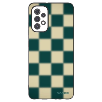 Picasee Μαύρη θήκη σιλικόνης για Samsung Galaxy A32 5G A326B - Shadow Chess