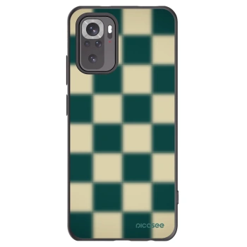 Picasee Μαύρη θήκη σιλικόνης για Xiaomi Redmi Note 10S - Shadow Chess