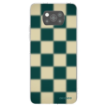 Picasee Μαύρη θήκη σιλικόνης για Xiaomi Poco X3 Pro - Shadow Chess