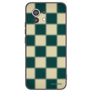 Picasee Μαύρη θήκη σιλικόνης για Xiaomi Mi 11 - Shadow Chess