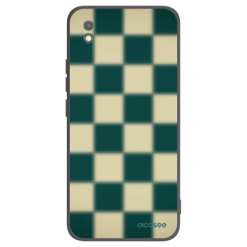 Picasee Μαύρη θήκη σιλικόνης για Xiaomi Redmi 9AT - Shadow Chess