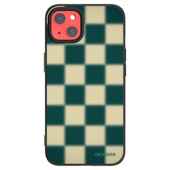 Picasee Μαύρη θήκη σιλικόνης για Apple iPhone 13 - Shadow Chess