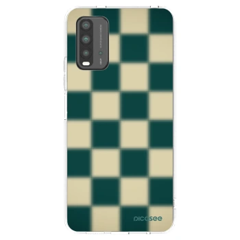 Picasee Μαύρη θήκη σιλικόνης για Xiaomi Redmi 9T - Shadow Chess
