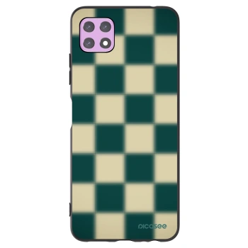 Picasee Μαύρη θήκη σιλικόνης για Samsung Galaxy A22 A226B 5G - Shadow Chess
