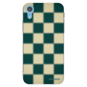Picasee διαφανής θήκη σιλικόνης Apple iPhone XR - Shadow Chess