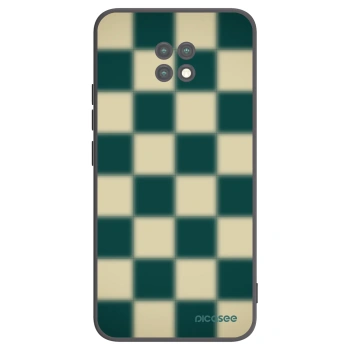 Picasee Μαύρη θήκη σιλικόνης για Xiaomi Redmi Note 9T - Shadow Chess