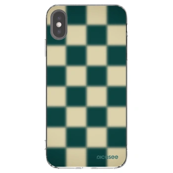Picasee διαφανής θήκη σιλικόνης Apple iPhone XS Max - Shadow Chess