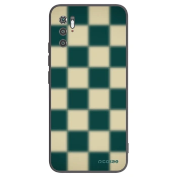 Picasee Μαύρη θήκη σιλικόνης για Xiaomi Poco M3 Pro 5G - Shadow Chess