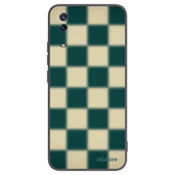 Picasee Μαύρη θήκη σιλικόνης για Vivo Y11s - Shadow Chess