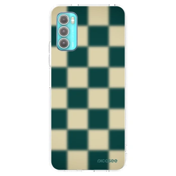 Picasee διαφανής θήκη σιλικόνης Motorola Moto G60 - Shadow Chess