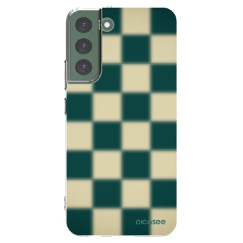 Picasee διαφανής θήκη σιλικόνης Samsung Galaxy S22+ 5G - Shadow Chess