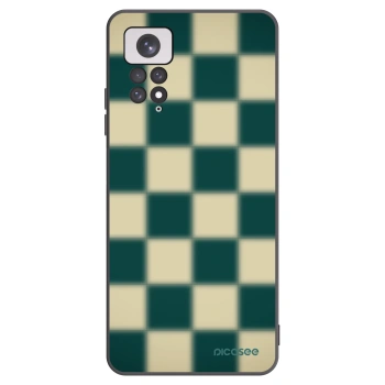 Picasee Μαύρη θήκη σιλικόνης για Xiaomi Redmi Note 11 - Shadow Chess