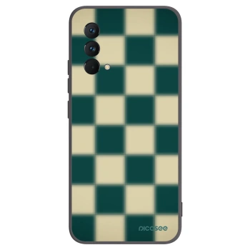 Picasee Μαύρη θήκη σιλικόνης για Realme GT Master Edition 5G - Shadow Chess
