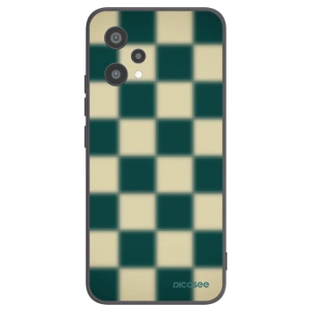 Picasee Μαύρη θήκη σιλικόνης για Realme 9 Pro 5G - Shadow Chess