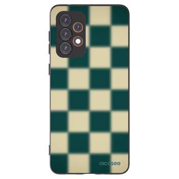 Picasee Μαύρη θήκη σιλικόνης για Samsung Galaxy A33 5G A336 - Shadow Chess