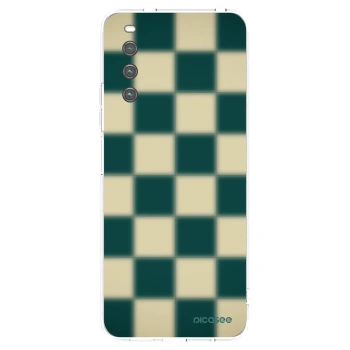 Picasee διαφανής θήκη σιλικόνης Sony Xperia 10 IV 5G - Shadow Chess