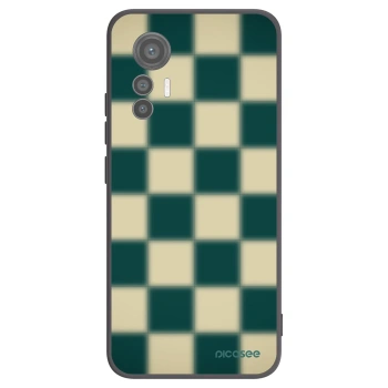 Picasee Μαύρη θήκη σιλικόνης για Xiaomi 12 Lite - Shadow Chess