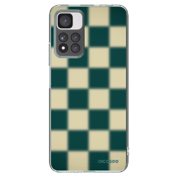Picasee διαφανής θήκη σιλικόνης Xiaomi Redmi Note 11 Pro+ 5G - Shadow Chess