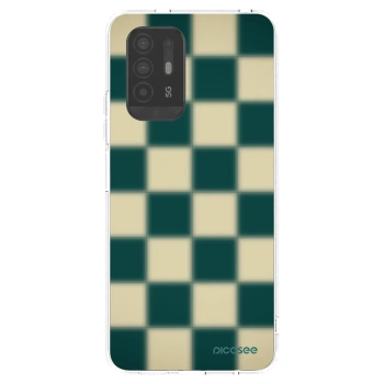 Picasee διαφανής θήκη σιλικόνης OPPO A94 5G - Shadow Chess
