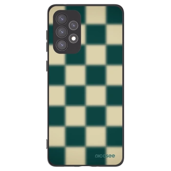 Picasee Μαύρη θήκη σιλικόνης για Samsung Galaxy A73 5G - Shadow Chess