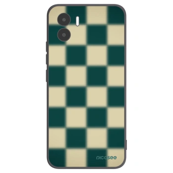 Picasee Μαύρη θήκη σιλικόνης για Xiaomi Redmi A1 - Shadow Chess
