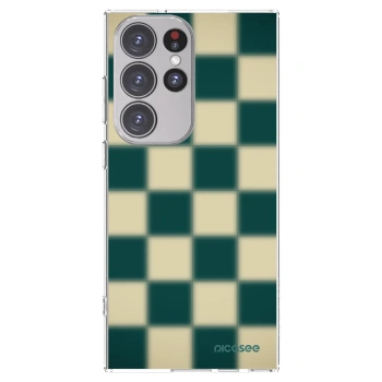 Picasee διαφανής θήκη σιλικόνης Samsung Galaxy S23 Ultra 5G - Shadow Chess