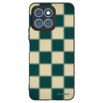 Picasee Μαύρη θήκη σιλικόνης για Honor X8 5G - Shadow Chess