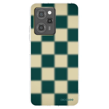 Picasee Μαύρη θήκη σιλικόνης για Xiaomi Poco X5 Pro - Shadow Chess